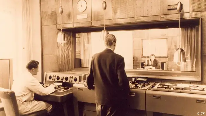 DW-Studio beim NWDR 1953