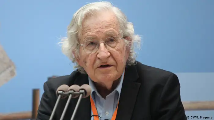 Noam Chomsky - Linguist, philosopher, cognitive scientist, historian, social critic and political activist, USA (2013)