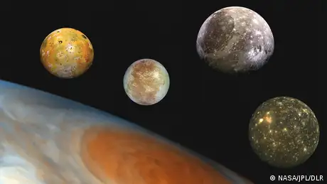 Jupiter-Monde Montage