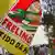 Bandeira do partido FRELIMO, novembro de 2004