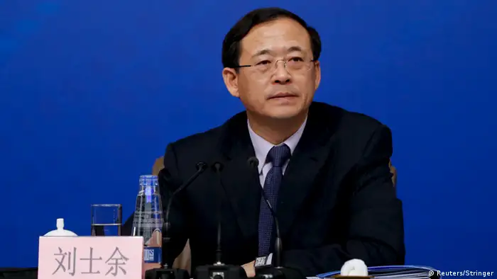 China Wirtschaft Liu Shiyu CSRC (Reuters/Stringer)