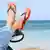 Symbolbild Flip Flops im Urlaub