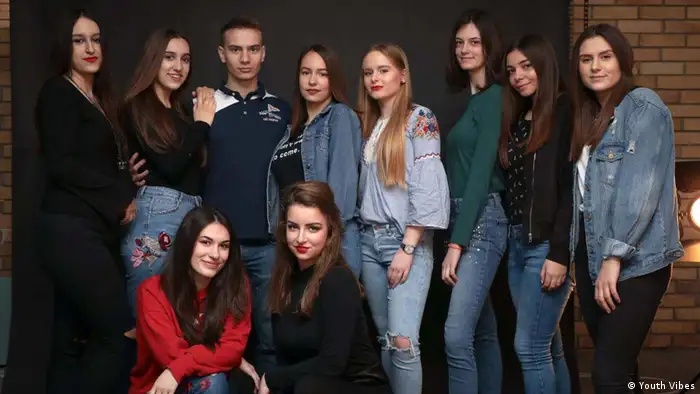 Teenagers write for Teenagers: The team of the new Website Youth Vibes in south Serbia.
