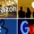 Логотипы Amazon, Apple, Facebook и Google