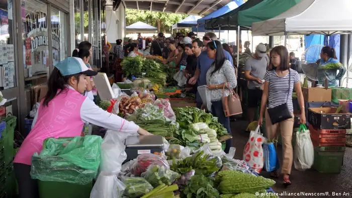 Market in Darwin