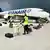 Самолет Ryanair после вынужденного приземления в Минске