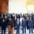 Delegates pose for a group photo in Addis Abeba