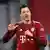 Robert Lewandowski celebrates scoring for Bayern Munich