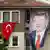 Kuća u Bursi "ukrašena" golemom slikom Erdogana