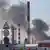 Дым над НПЗ в Рязани после атаки дронов 13 марта