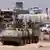 Израелски воени возила на границата со Појасот Газа