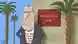 Карикатура: карикатурный глава МИД РФ Сергей Лавров стоит перед зданием с табличкой "Посольство РФ" среди пальм, а на его футболке написано: "Кто вы такие? Я вас не знаю. Идите..."