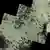 Esta imagen muestra los rasgos conocidos como "arañas" cerca del polo sur de Marte, vistos por el instrumento CaSSIS (Colour and Stereo Surface Imaging System) a bordo del Orbitador de Gases Traza ExoMars de la ESA.